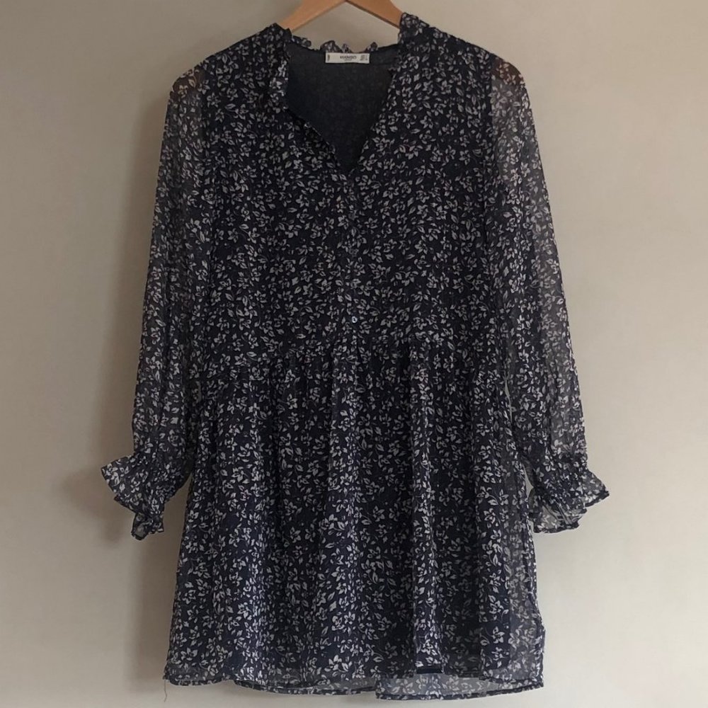 MANGO Floral Dress